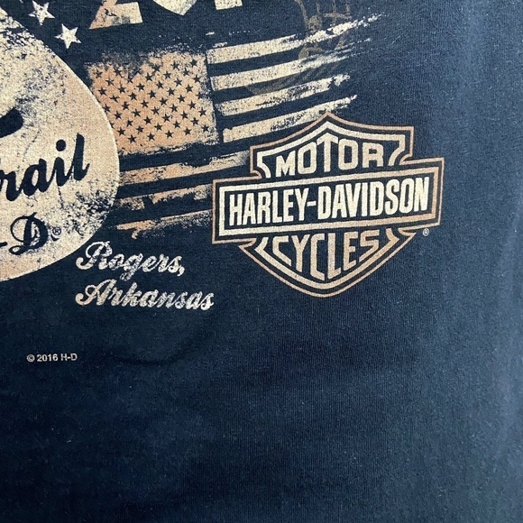 HARLEY DAVIDSON | Bikers To The Bone Skeleton Tee - Picture 9 of 11